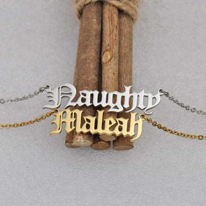 Custom Customized Any Name Necklace Pedant Jewelry for Women Girls