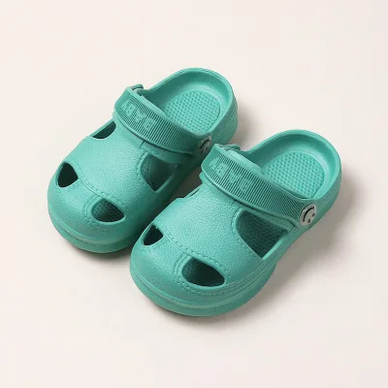 Summer New Baby Hole Shoes 2022 Children Nice Non -Slip Soft Floor Old Boys Girl Beach Sandals 1 -5 Years