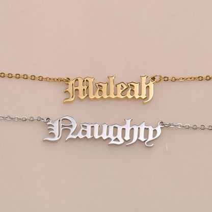 Custom Customized Any Name Necklace Pedant Jewelry for Women Girls