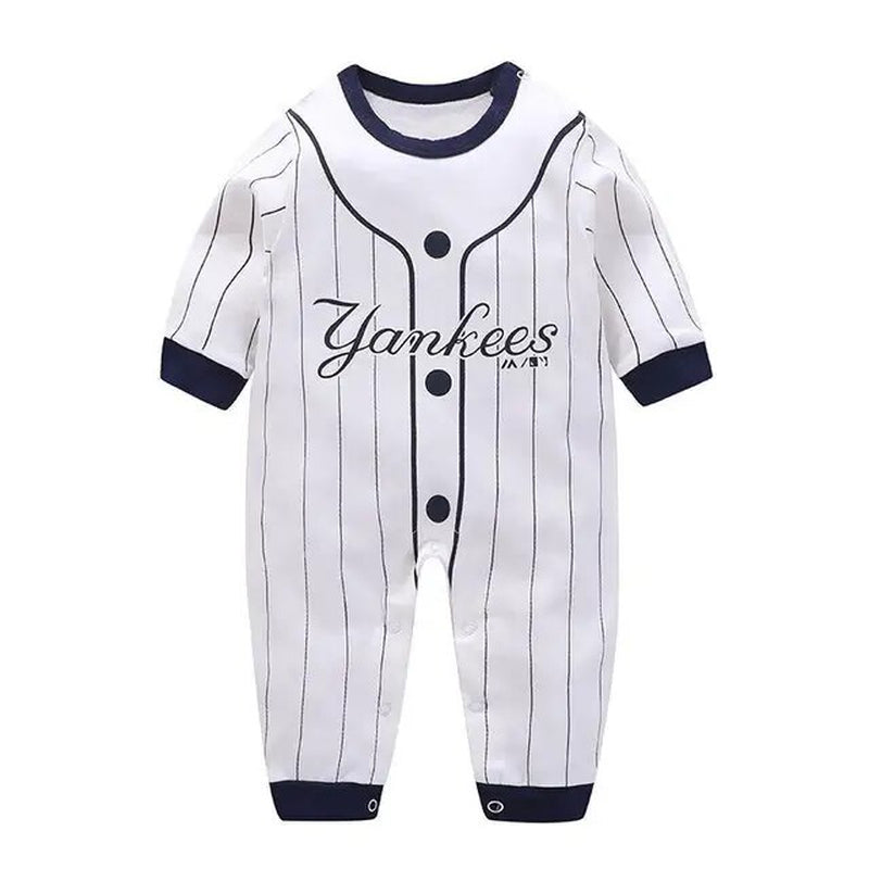 Newborn Baby Boys Girls Romper Cartoon Print Cotton Long Sleeve Jumpsuit Infant Clothing Pajamas Toddler Baby Clothes Outfits