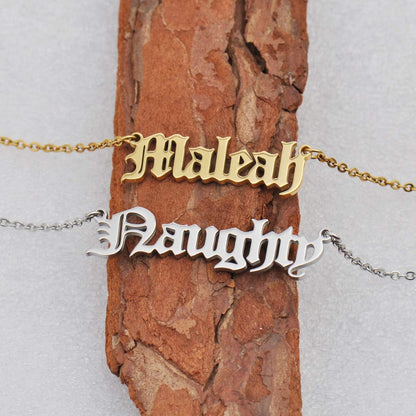 Custom Customized Any Name Necklace Pedant Jewelry for Women Girls