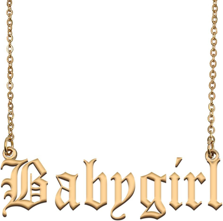 Custom Customized Any Name Necklace Pedant Jewelry for Women Girls